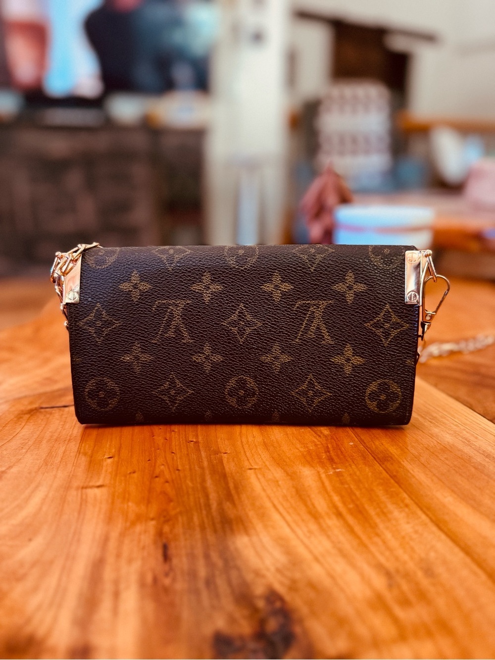 Louis Vuitton vintage Sarah wallet monogram brown converted - Picture 4 of 15